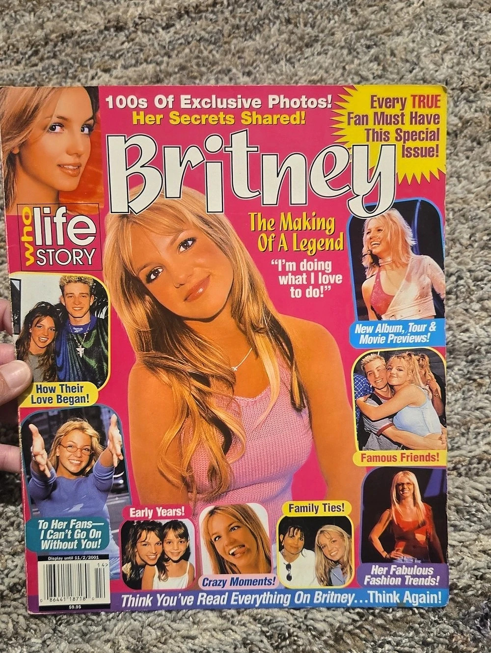 Who Life Story: Britney The Making of a Legend Special Collector's Issue